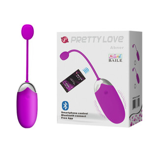 Віброяйце - Pretty Love Abner Vibrating Egg Purple  18+ - Інтернет-магазин спільних покупок ToGether
