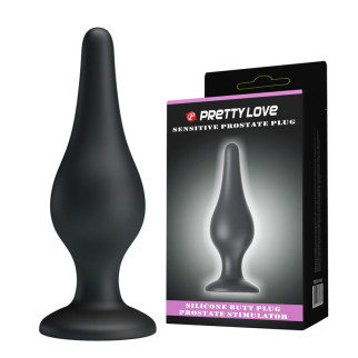 Анальна пробка — Pretty Love Sensitive Prostate Plug Black 18+ - Інтернет-магазин спільних покупок ToGether