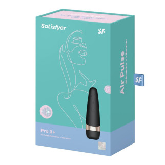 Вакуумний кліторальний стимулятор Satisfyer Pro 3+ Vibration 18+ - Інтернет-магазин спільних покупок ToGether