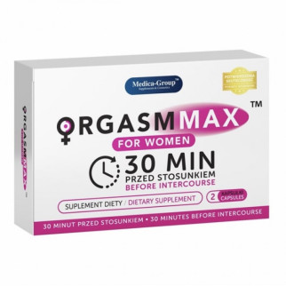 Препарат для збудження та посилення відчуттів Orgasm Max for Women Capsules, 2 шт. 18+ - Інтернет-магазин спільних покупок ToGether