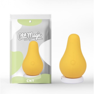 Вібростимулятор для жінок у формі стиглої груші Juicy Pear Yellow 18+ - Інтернет-магазин спільних покупок ToGether