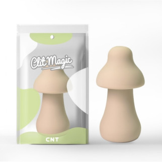 Вібростимулятор для жінок 3D Design Protruding Mushroom Off White 18+ - Інтернет-магазин спільних покупок ToGether