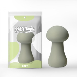 Вібростимулятор для жінок 3D Design Mushroom Gray Green 18+ - Інтернет-магазин спільних покупок ToGether