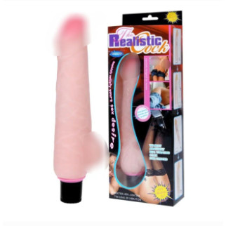 Вібратор — The Realistic Cock Flesh, 24 см 18+ - Інтернет-магазин спільних покупок ToGether