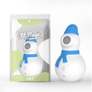 Кліторальний вібростимулятор Christmas Snowman Blue 18+ - Інтернет-магазин спільних покупок ToGether