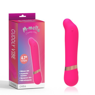Перезаряджуваний рожевий мультишвидкісний вібратор Cuddly Vibe 18+ - Інтернет-магазин спільних покупок ToGether
