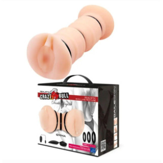 Мастурбатор — Crazy Bull Emma Double Vagina 18+ - Інтернет-магазин спільних покупок ToGether
