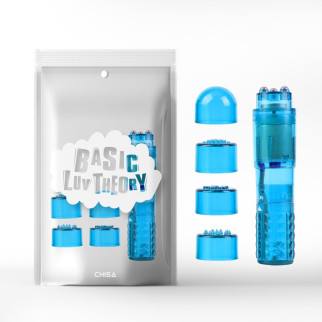 Блакитний вібростимулятор пластиковий The Ultimate Mini Massager 18+ - Інтернет-магазин спільних покупок ToGether