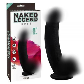 Фалоімітатор Naked Legend Boss, чорний 18+ - Інтернет-магазин спільних покупок ToGether