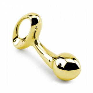 Розкішний анальний корок золото Luxury Pure Metal Plug 18+ - Інтернет-магазин спільних покупок ToGether