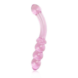 Фалоімітатор зі скла рожевий Glass Romance 18+ - Інтернет-магазин спільних покупок ToGether