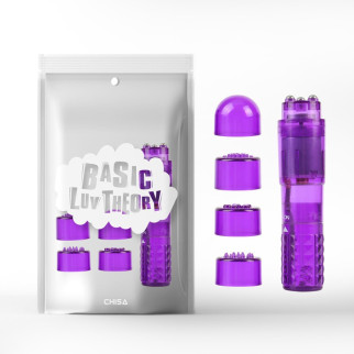 Фіолетовий вібростимулятор пластиковий The Ultimate Mini Massager 18+ - Інтернет-магазин спільних покупок ToGether