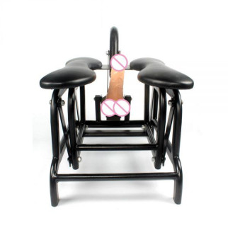 Strong Metal frame telescopic distance sex machine chair sex furniture with one free dildo-Flying Bird 18+ - Інтернет-магазин спільних покупок ToGether
