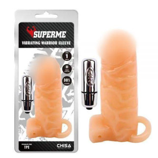 Насадка на пеніс для чоловіків Vibrating Warrior Sleeve 18+ - Інтернет-магазин спільних покупок ToGether