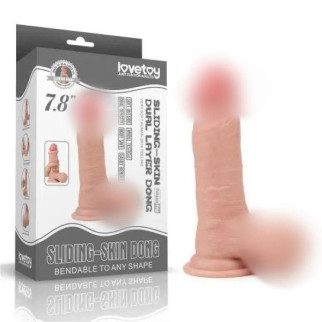 Sliding Skin Dual Layer Dong - Whole Testicle 18+ - Інтернет-магазин спільних покупок ToGether