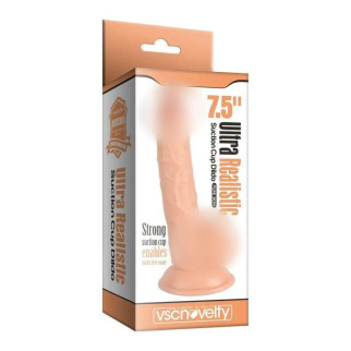 Фалоімітатор на присоску Ultra Realistic Suction Cup Dildo 7.5 18+ - Інтернет-магазин спільних покупок ToGether