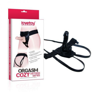 Трусики для страпону чорні Orgasm Cozy Harness 18+ - Інтернет-магазин спільних покупок ToGether