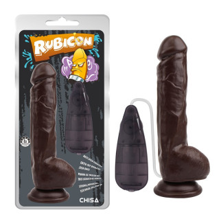 Вібратор коричневий Rubicon Vibrating Max Dick 18+ - Інтернет-магазин спільних покупок ToGether