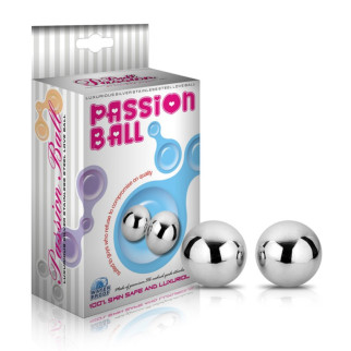 Металеві вагінальні кульки Passion Dual Balls 18+ - Інтернет-магазин спільних покупок ToGether