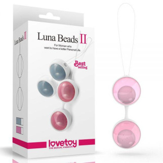 Вагінальні кульки рожеві Luna Beads 2 18+ - Інтернет-магазин спільних покупок ToGether