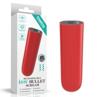 Перезаряджуваний вібростим'ялятор IJOY Rechargeable Bullet Scream 18+ - Інтернет-магазин спільних покупок ToGether