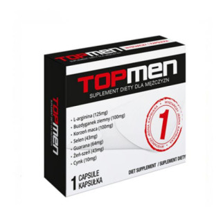 Препарат для стимуляції ерекції та потенції Top Men Plus, 1 шт. 18+ - Інтернет-магазин спільних покупок ToGether