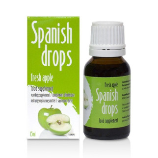 Збуджувальні краплі Spanish Drops Fresh Apple, 15 мл 18+ - Інтернет-магазин спільних покупок ToGether