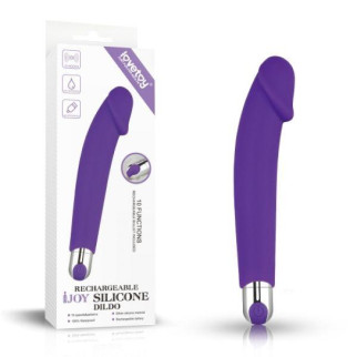 Вібратор фіолетовий Rechargeable IJOY Silicone Dildo 18+ - Інтернет-магазин спільних покупок ToGether