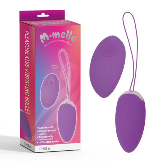 Вібрувальна фіолетова куля Pleasure Kiss M-Mello 18+ - Інтернет-магазин спільних покупок ToGether