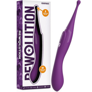 Кліторальний вібростимулятор фіолетовий Rewolution Rewomagic Stimulator 18+ - Інтернет-магазин спільних покупок ToGether