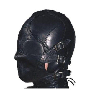 Шкіряна маска з ременями на обличчі 18+ - Інтернет-магазин спільних покупок ToGether