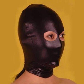 Чорна маска для жорстких ігор 18+ - Інтернет-магазин спільних покупок ToGether