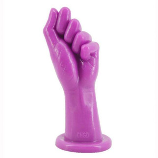 Фіолетовий кулак для фістинга Hand Penis Fist Body Vaginal Anal Plug 18+ - Інтернет-магазин спільних покупок ToGether