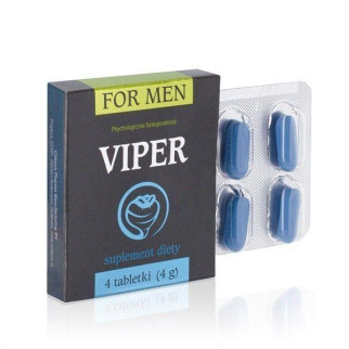 Препарат для потенції й ерекції Viper, 4 шт. 18+ - Інтернет-магазин спільних покупок ToGether