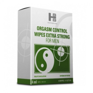 Серветки для відтермінування еякуляції Orgasm Control Wipes, 6 шт. 18+ - Інтернет-магазин спільних покупок ToGether