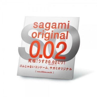Поліуретанові презервативи Sagami Original 0.02 мм, 1 шт. 18+ - Інтернет-магазин спільних покупок ToGether