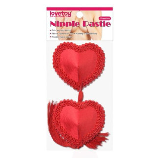 Багаторазові стикині червоні сердечка з китицями 18+ - Інтернет-магазин спільних покупок ToGether