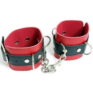 Чорно-червоні наручники 18+ - Інтернет-магазин спільних покупок ToGether