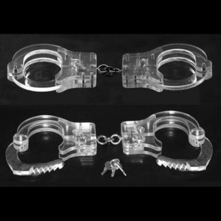 Жіночі прозорі наручники 18+ - Інтернет-магазин спільних покупок ToGether