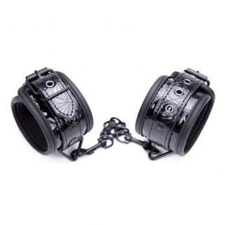 Чорні наручники з крокодилової шкіри 18+ - Інтернет-магазин спільних покупок ToGether