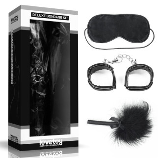Набір для сексуальних бдсм ігор Deluxe Bondage Kit (маска, наручники, тиклер) 18+ - Інтернет-магазин спільних покупок ToGether