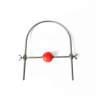 Stainless Steel Ring Silicone Ball Gags Red 18+ - Інтернет-магазин спільних покупок ToGether