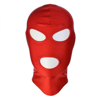 Фетиш маска червона відкрита рот і очі Hood Showing Mouth and Eyes 18+ - Інтернет-магазин спільних покупок ToGether