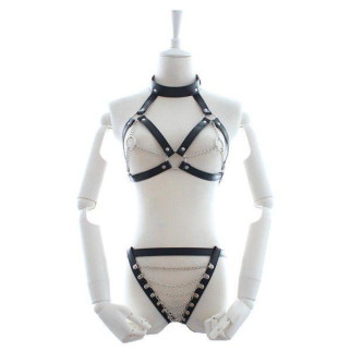 Шкіряний костюм-бікіні 18+ - Інтернет-магазин спільних покупок ToGether
