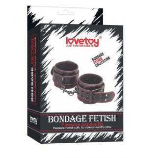 Універсальні шкіряні наручники Bondage Fetish Pleasure Handcuffs 18+ - Інтернет-магазин спільних покупок ToGether
