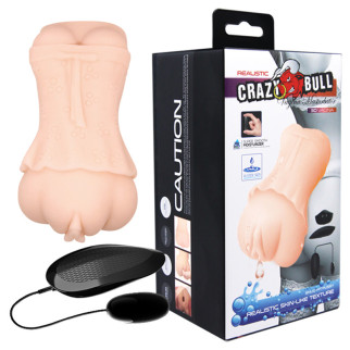 Мастурбатор — Crazy Bull Vibrating Vagina Masturbator 18+ - Інтернет-магазин спільних покупок ToGether