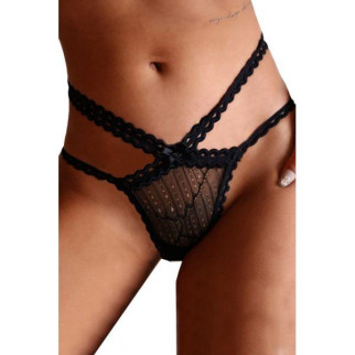 Black Sexy Sheer Strappy Mesh Thong 18+ - Інтернет-магазин спільних покупок ToGether