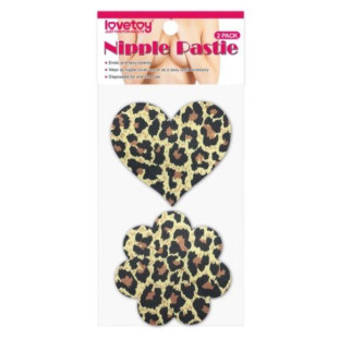 Леопардові стикині серце та квіточка (2 пари) 18+ - Інтернет-магазин спільних покупок ToGether