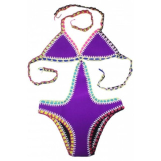 Фіолетовий купальник із неопрену 18+ - Інтернет-магазин спільних покупок ToGether