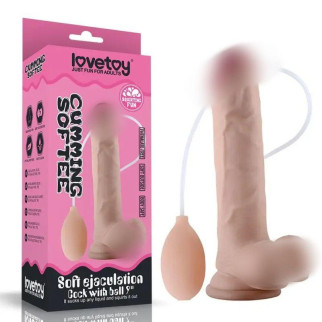Оргазмічний фалоімітатор Soft Ejaculation Cock With Ball 18+ - Інтернет-магазин спільних покупок ToGether